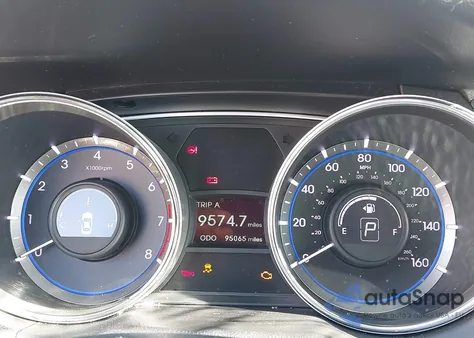 2014 Hyundai Sonata Gls from USA, damaged, VIN 5NPEB4AC6EH851696